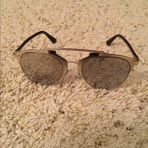 DIOR REFLECTED AVIATOR SUNGLASSES 52 21 140 w CASE - Picture 8 of 8